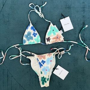 NWT With Jean two piece bikini